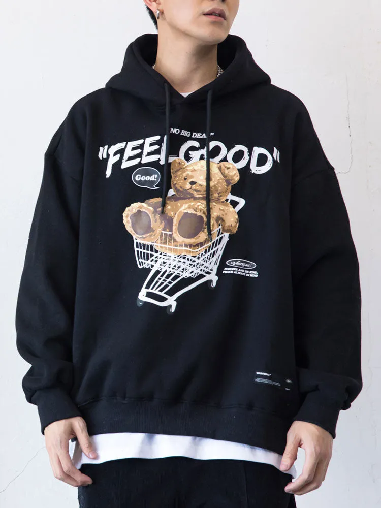 Feel Good | Graphic Oversized Hoodie