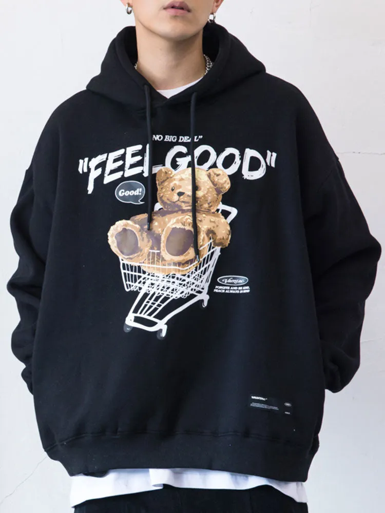 Feel Good | Graphic Oversized Hoodie