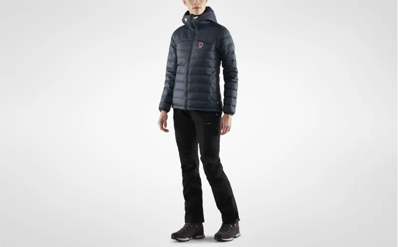 Fjallraven Womens Exped Pack Down Hoody Black