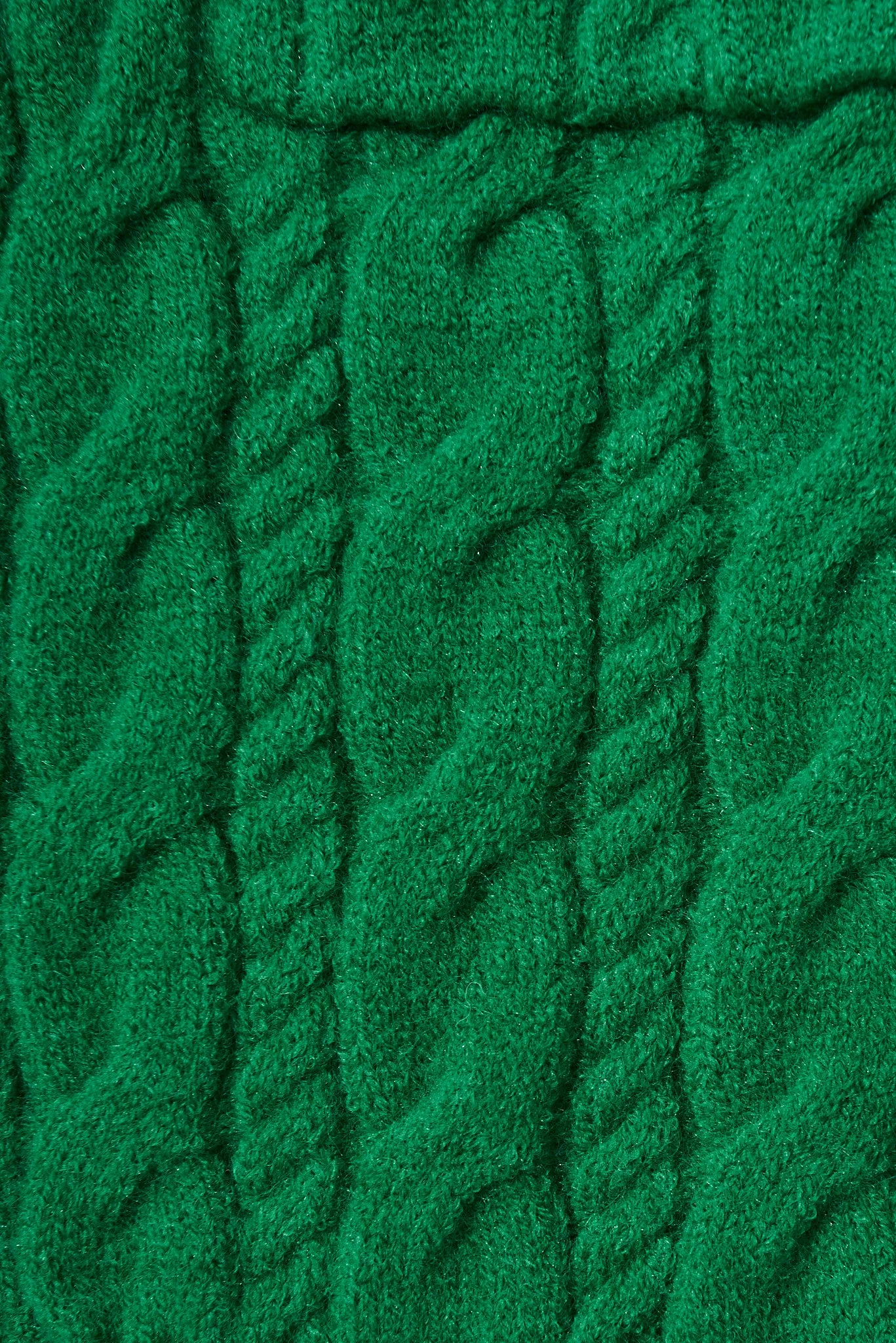 Goldington Knit Cardigan In Green Wool Blend