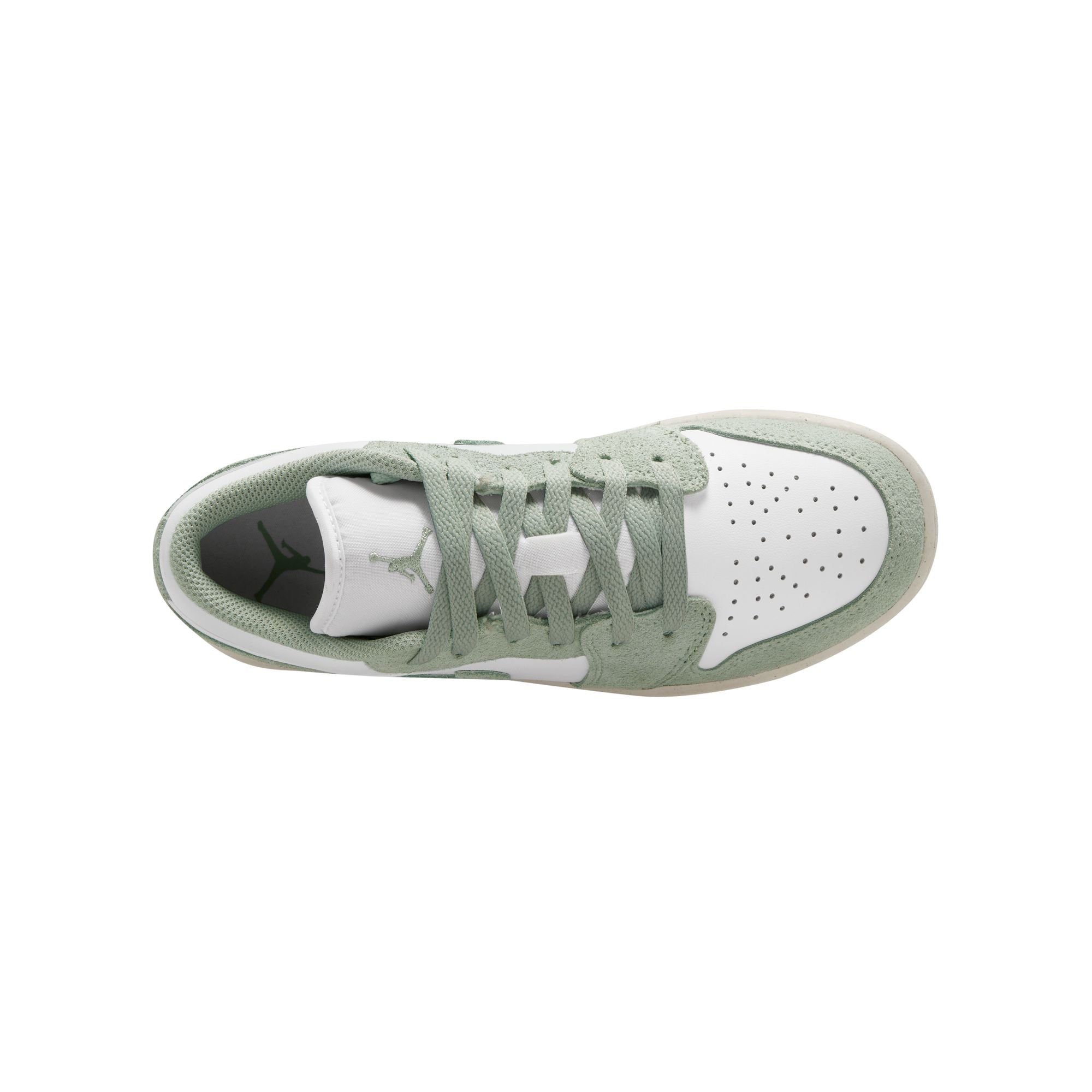 Grade School Air Jordan 1 Low SE GS White/Sea Foam-Sail FN9137-131