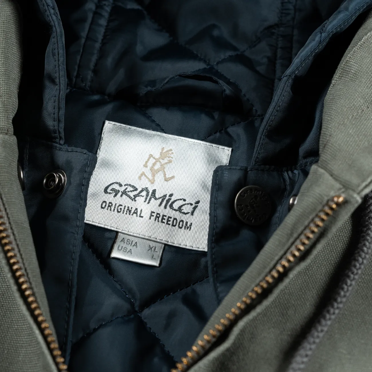 Gramicci x Adsum Canvas Work Jacket - Olive