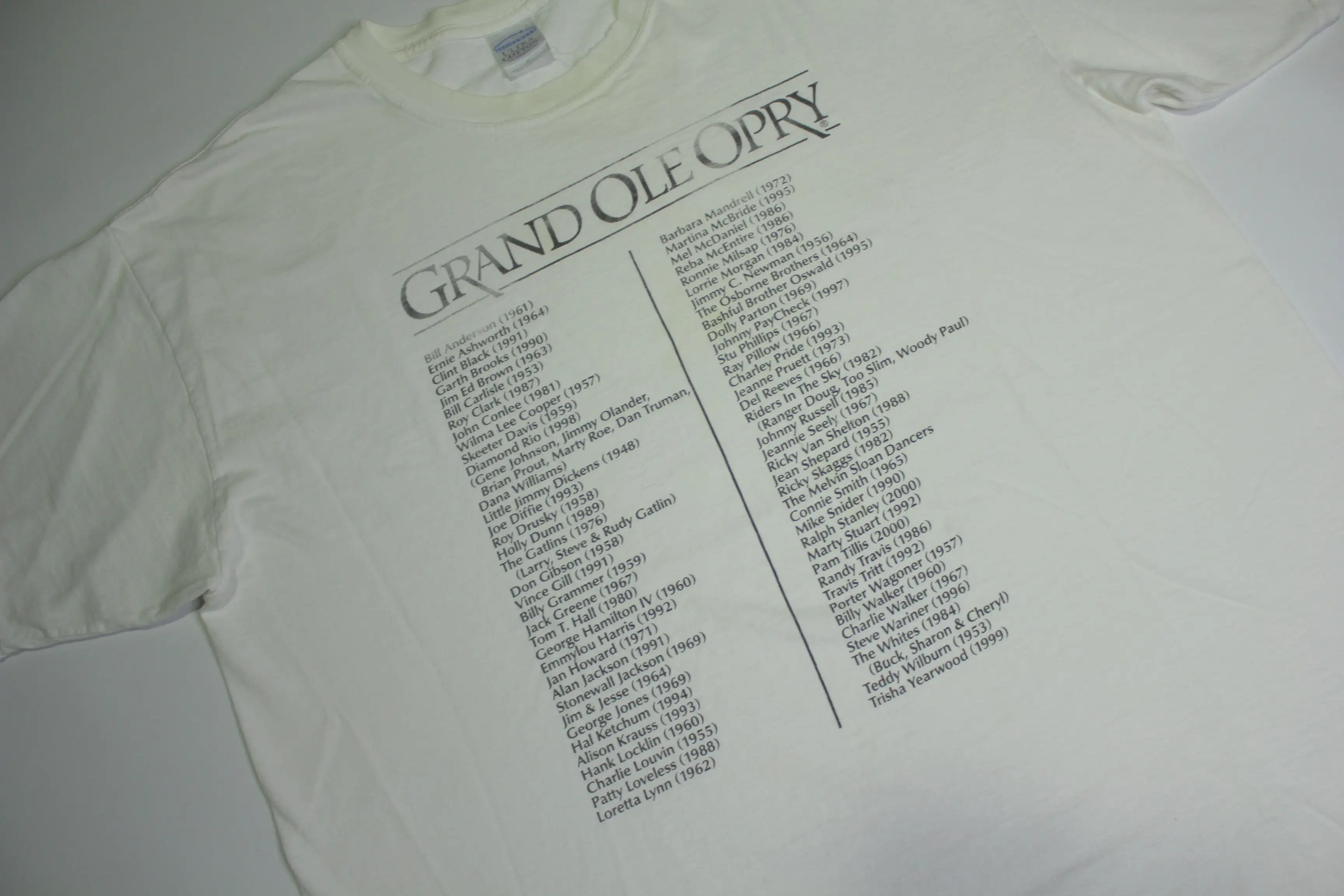 Grand Ole Opry 50's - 2000 Reba Dolly Parton Vintage Country Music T-Shirt