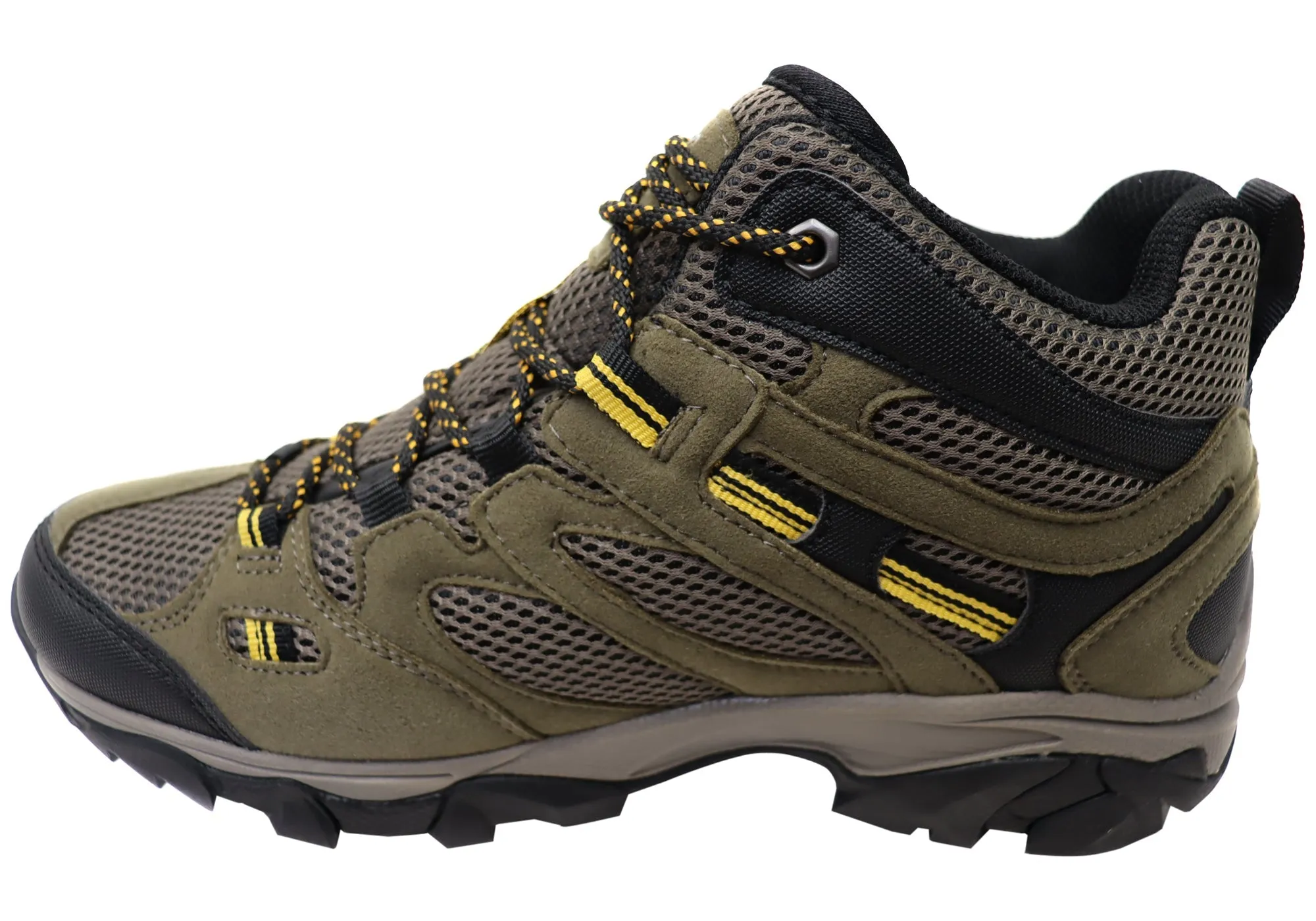 Hi Tec Mens Ravus Vent Lite Mid Waterproof Comfortable Hiking Boots