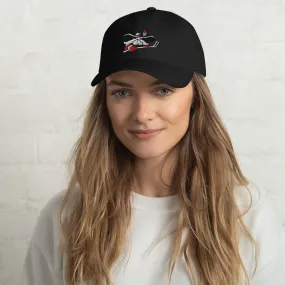 Hockey Hey Reb Dad hat