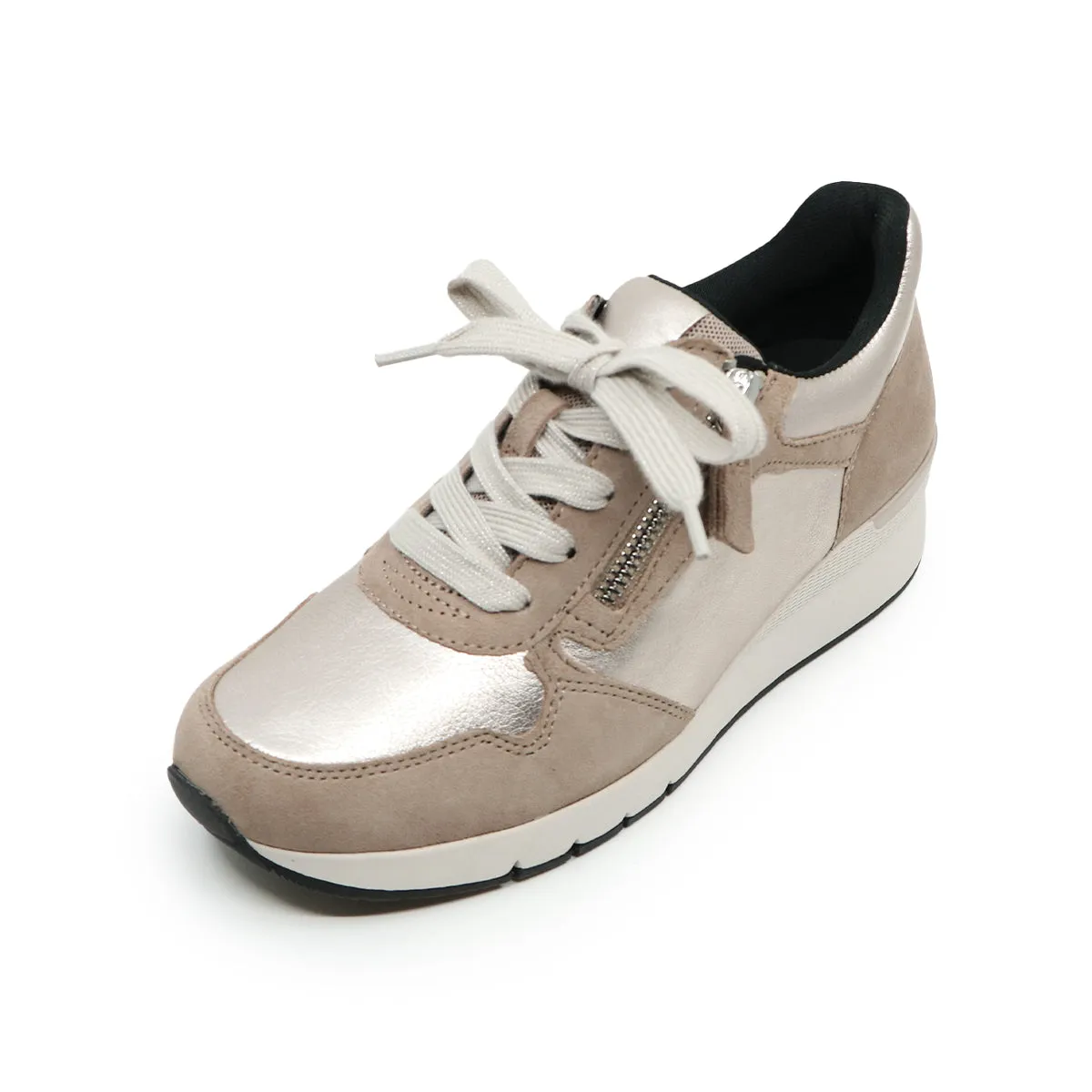 Inga Champagne Combi Ultra Light Soft Walking Sneakers