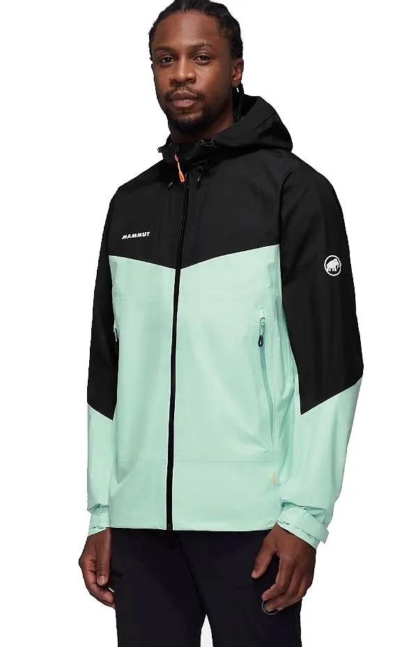 jacket Mammut Convey Tour HS Hooded - Neo Mint/Black - men´s