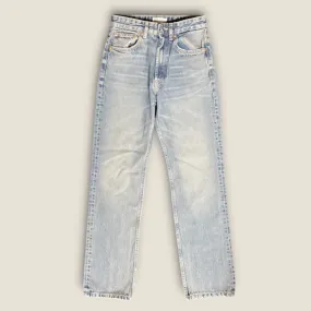 Jeans Boyfriend By Zara In Blue Denim, Size: 4