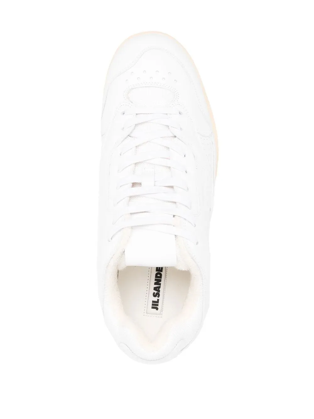 Jil Sander    Jil Sander Leather Sneakers