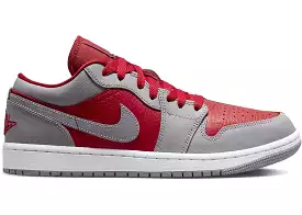 Jordan 1 Low SE Homage Split Gym Red Cement Grey (W)