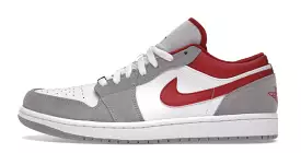 Jordan 1 Low SE Light Smoke Grey Gym Red