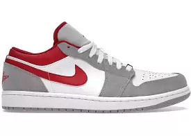 Jordan 1 Low SE Light Smoke Grey Gym Red