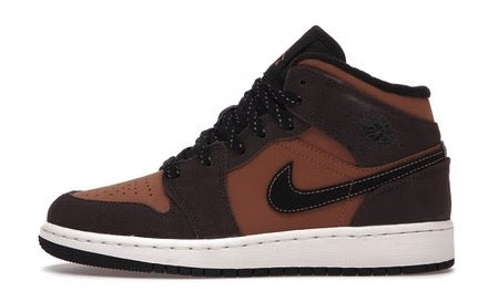 Jordan 1 Mid SE Dark Chocolate (GS)