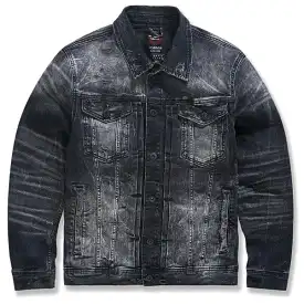 Jordan Craig Desperado Denim Trucker Jacket (Black Shadow) JJ351R