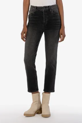 Kut From The Kloth Rosa High Rise Vintage Crop Straight Leg Jeans (Convenient Wash)