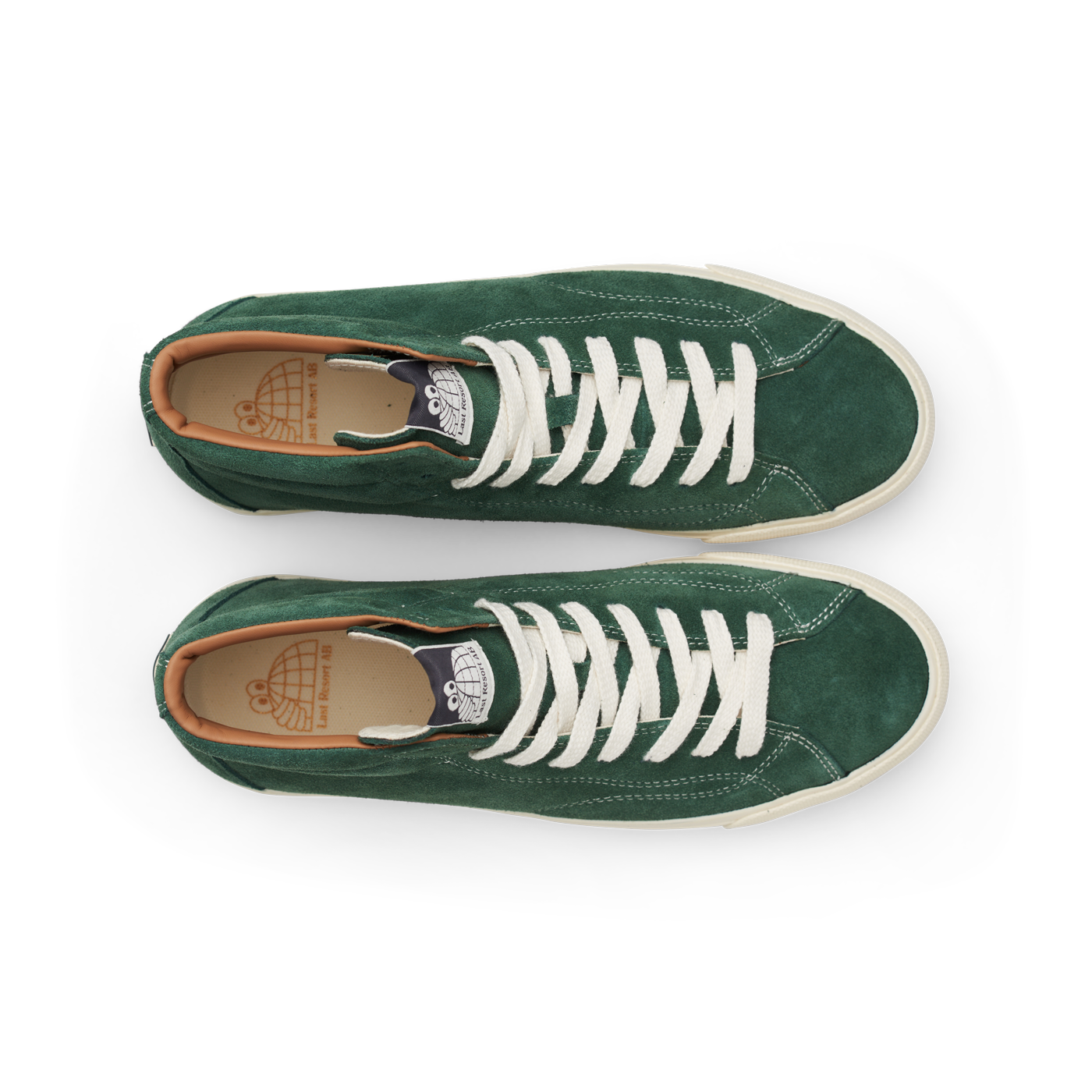 Last Resort AB VM003 Hi Suede Elm Green/White