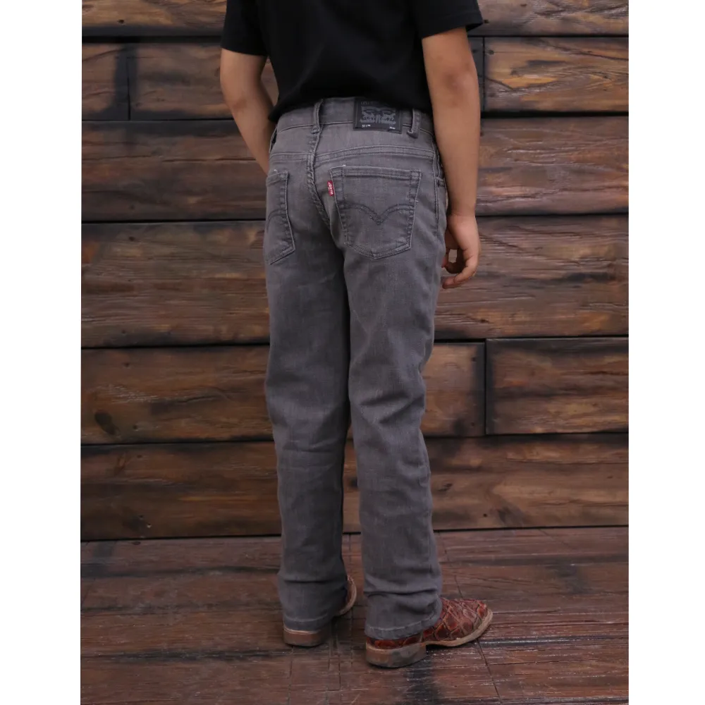 Levi's Boys 511 Slim Fit Eco Jeans Size 4 - 7X | Durable