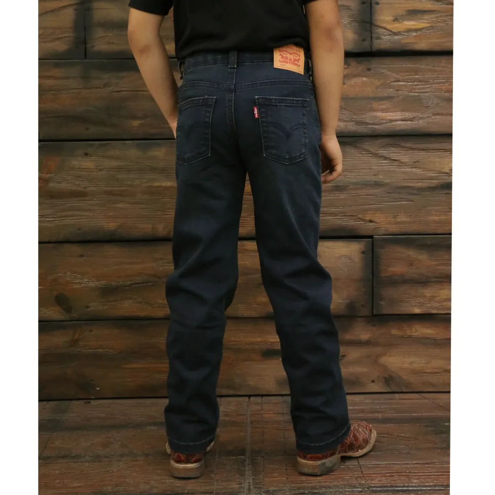 Levi's Boys 514 Regular Straight Jeans 4 - 7X | Durable