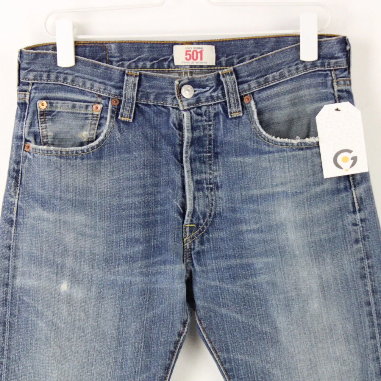 LEVIS 501 Jeans Mid Blue | W30 L30