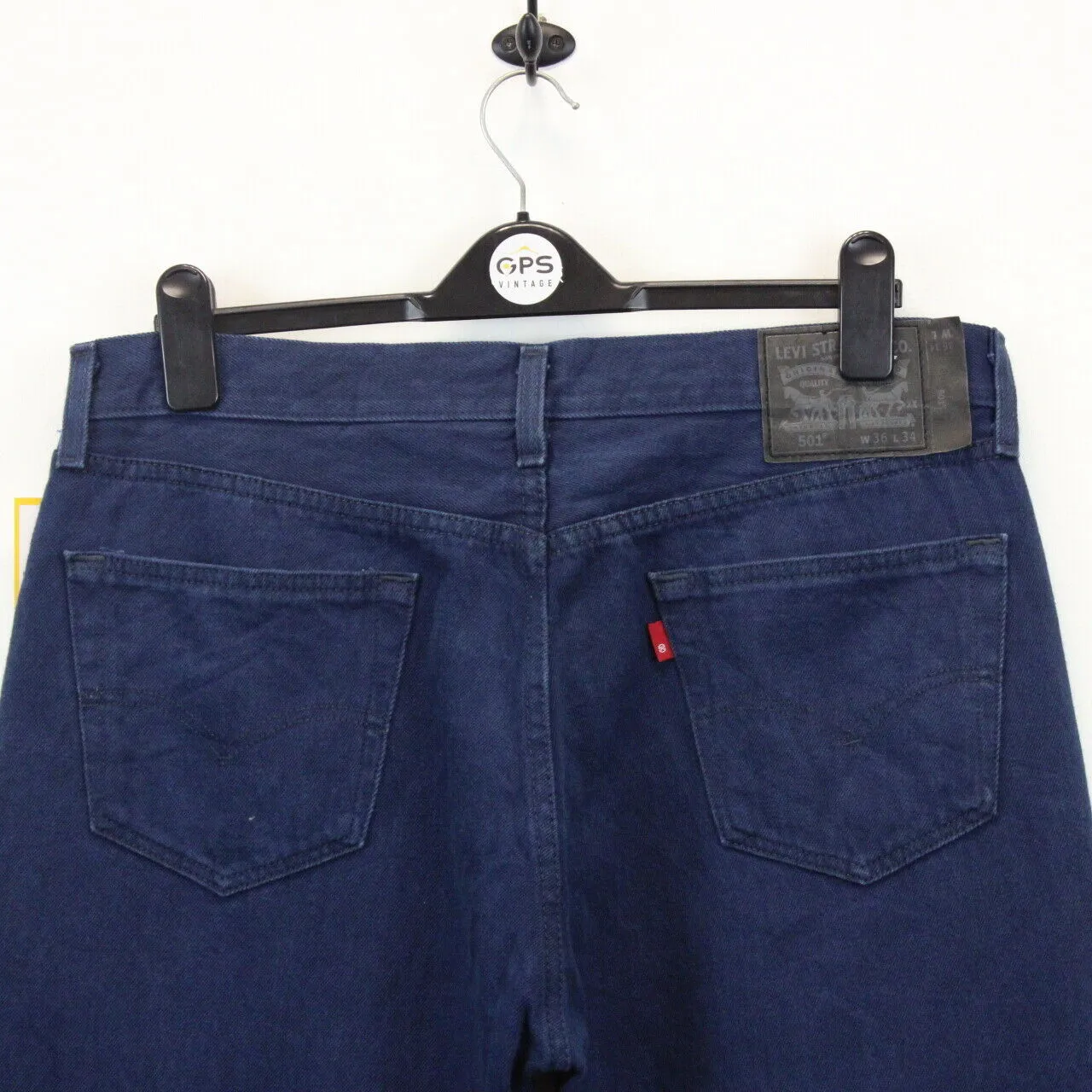 LEVIS 501 Jeans Navy Blue | W36 L34