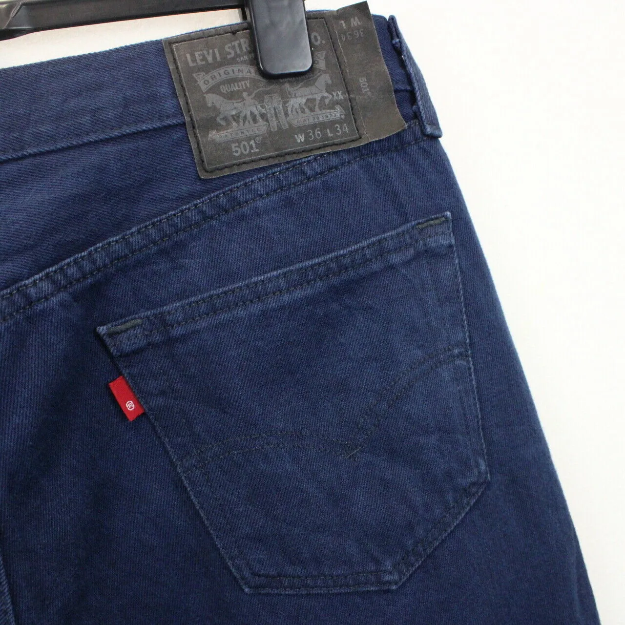 LEVIS 501 Jeans Navy Blue | W36 L34