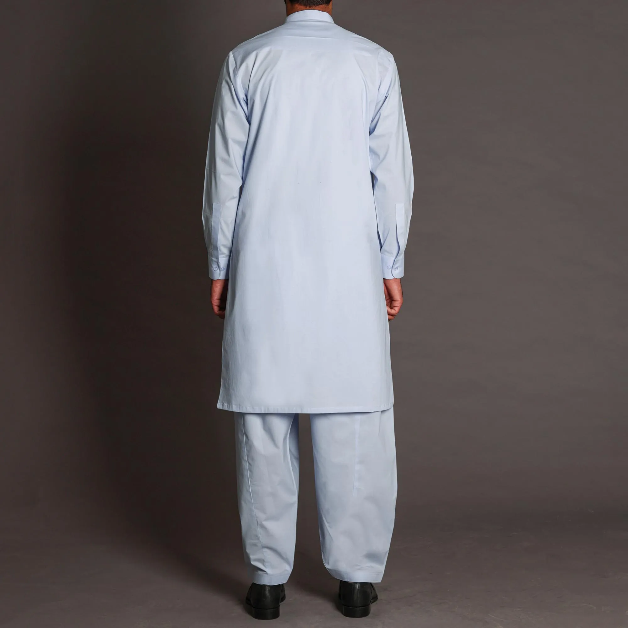 Light Sky Blue Shalwar Qameez