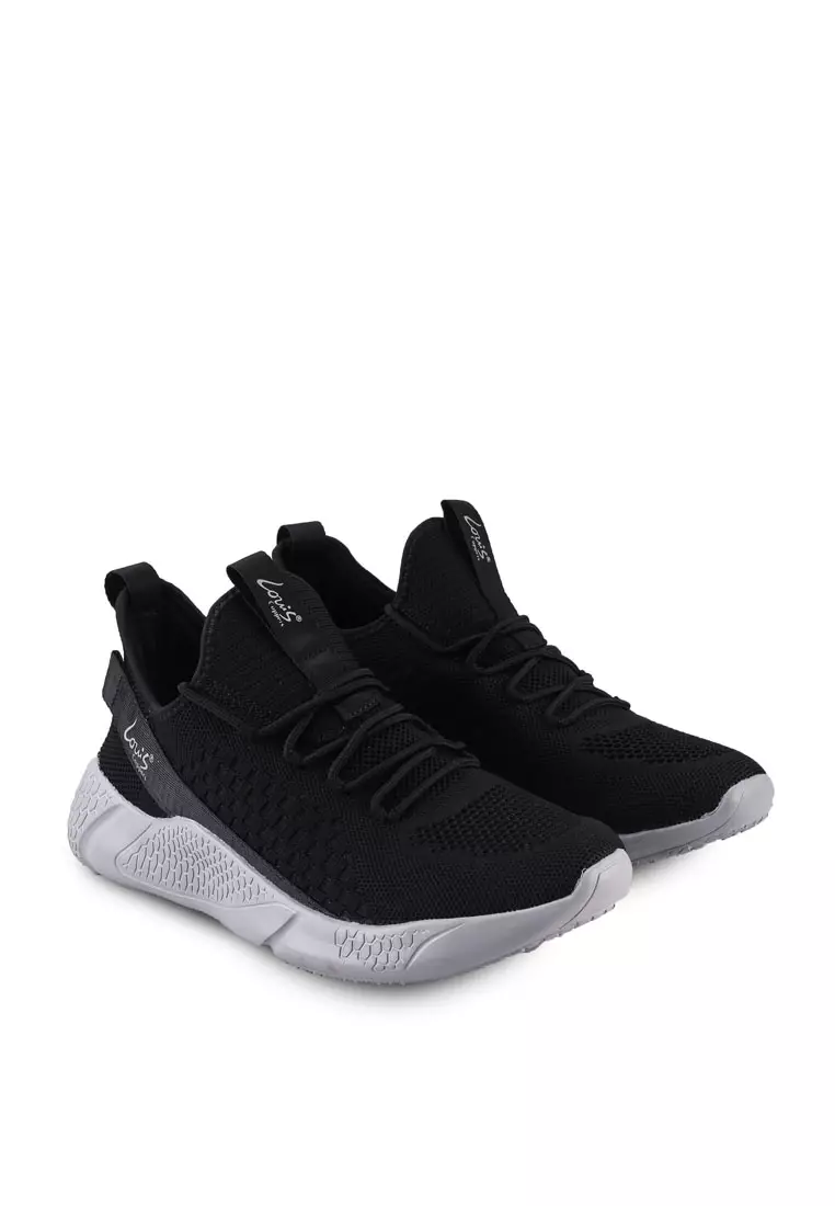 Louis Cuppers Knitted Lace Up Sneakers