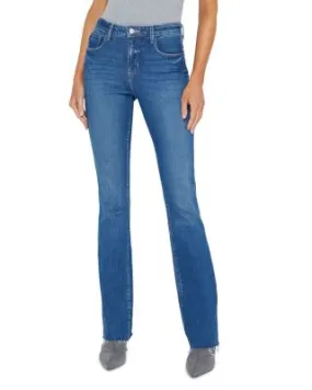 L'Agence Ruth High Rise Straight Jeans in Stockton