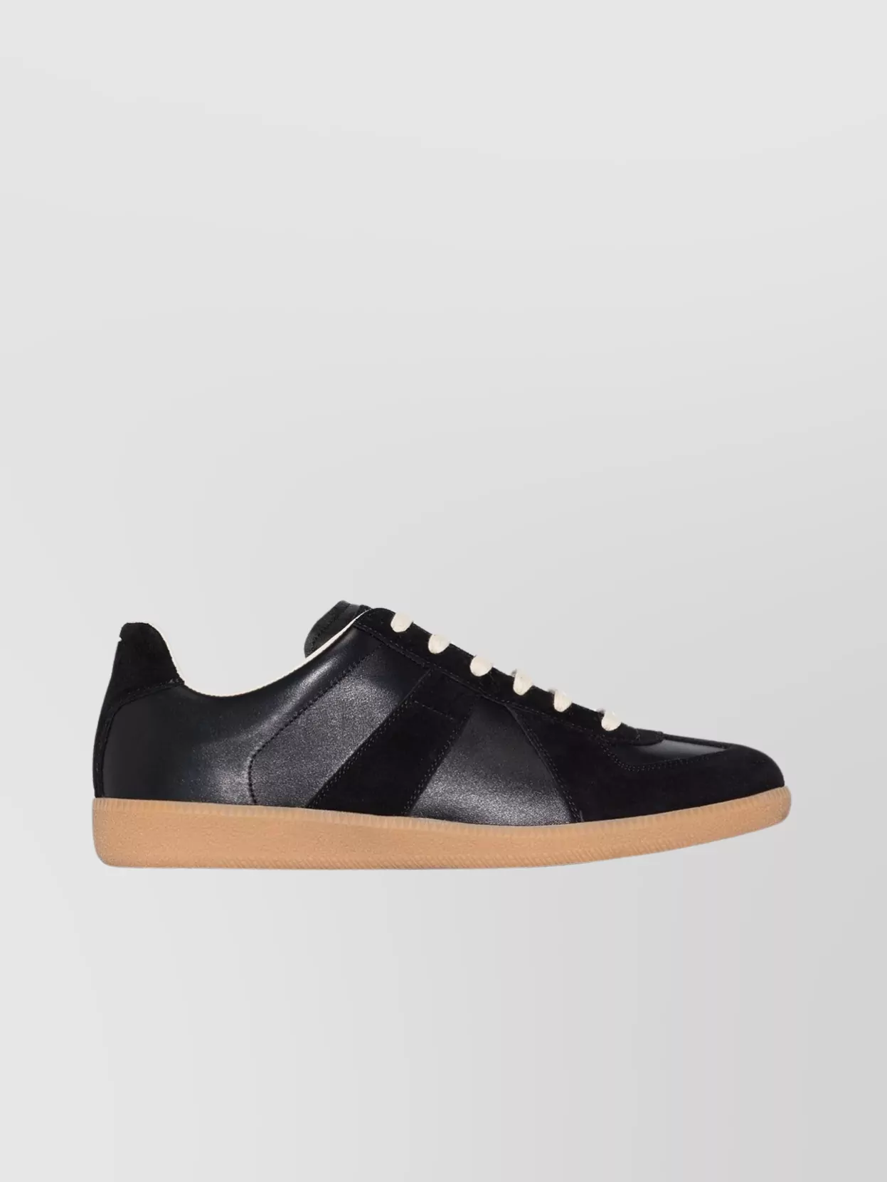 Maison Margiela   Leather sneakers gum-rubber sole