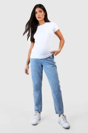 Maternity Over Bump Mom Jeans