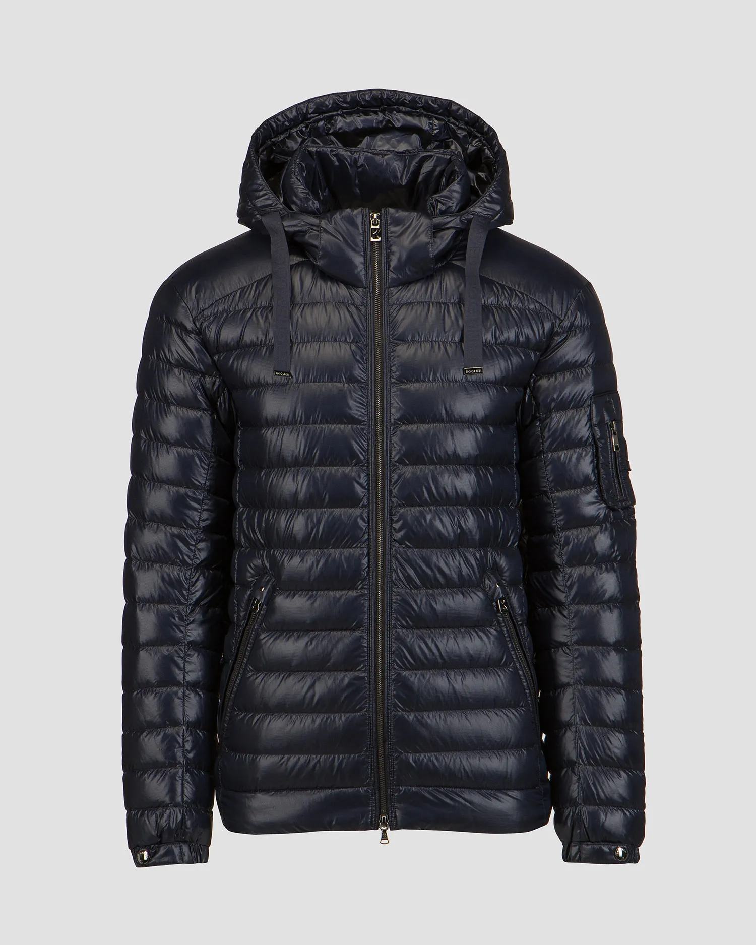 Men's navy blue quilted down jacket BOGNER Loke-D 38077261-464