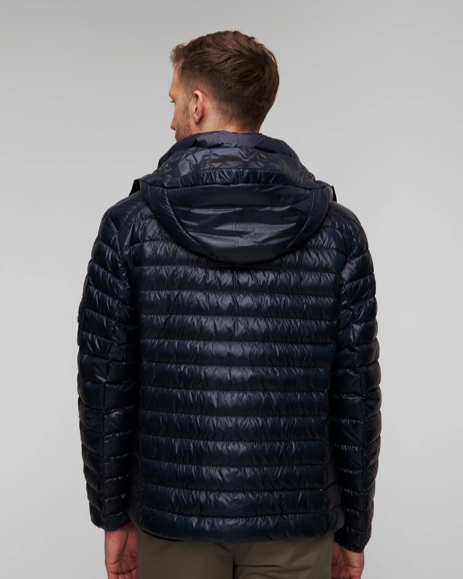 Men's navy blue quilted down jacket BOGNER Loke-D 38077261-464