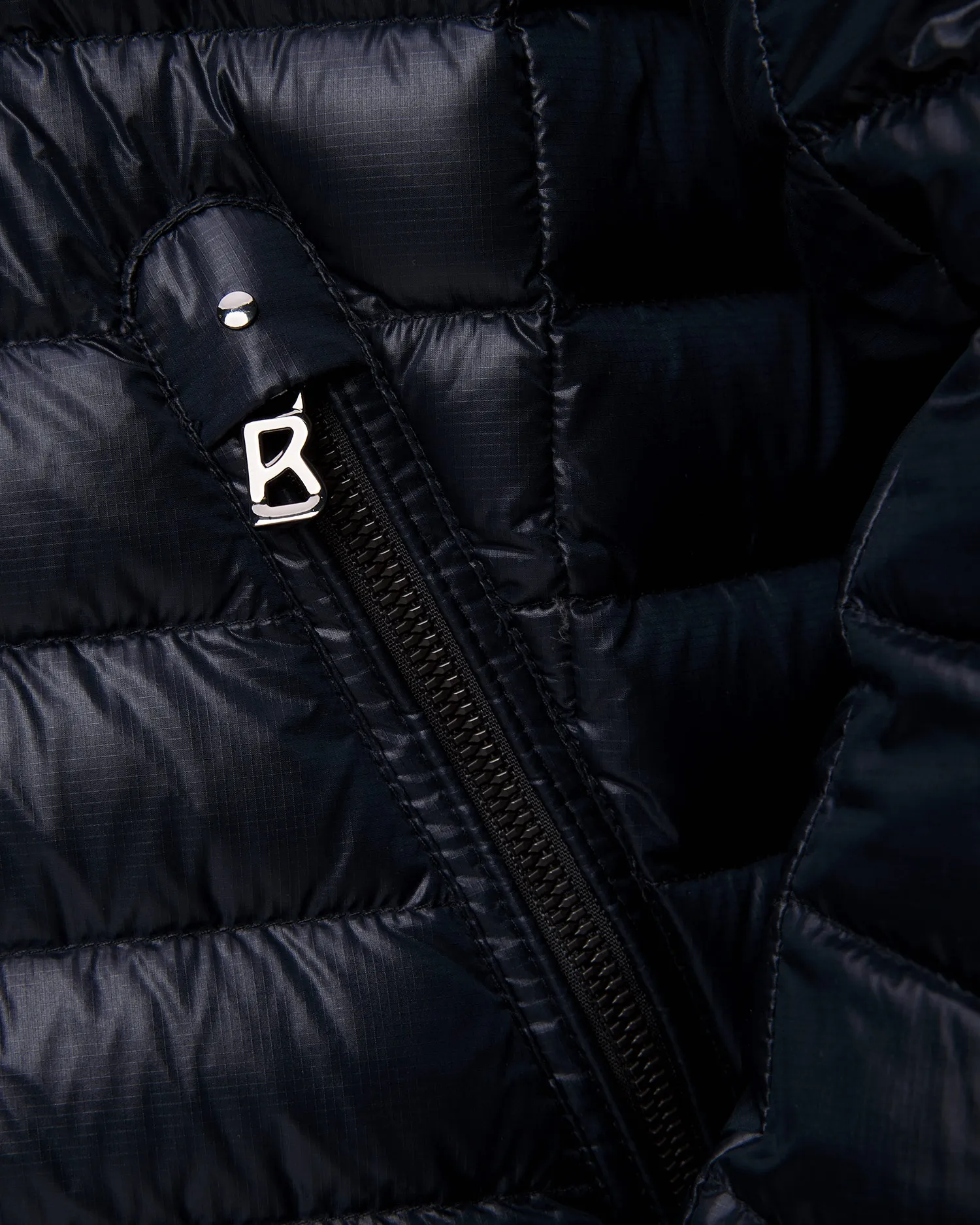 Men's navy blue quilted down jacket BOGNER Loke-D 38077261-464