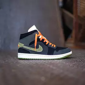 Mens Air Jordan 1 Mid SE Craft (Anthracite)