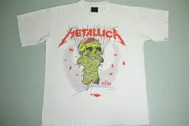 Metallica One 1989 Landmine Joseph Bonham Vintage 80's Brockum Pushead T-Shirt