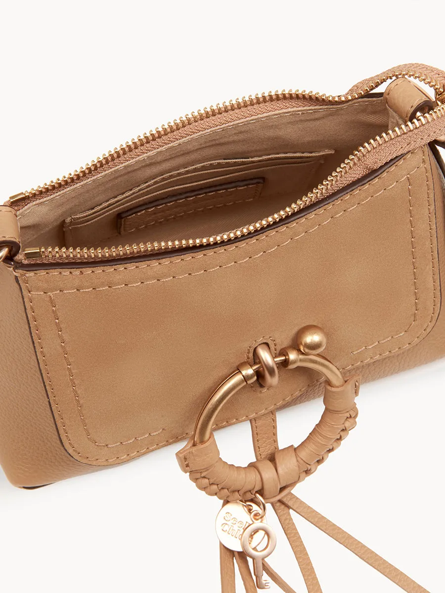 Mini Joan Crossbody Bag in Coconut Brown