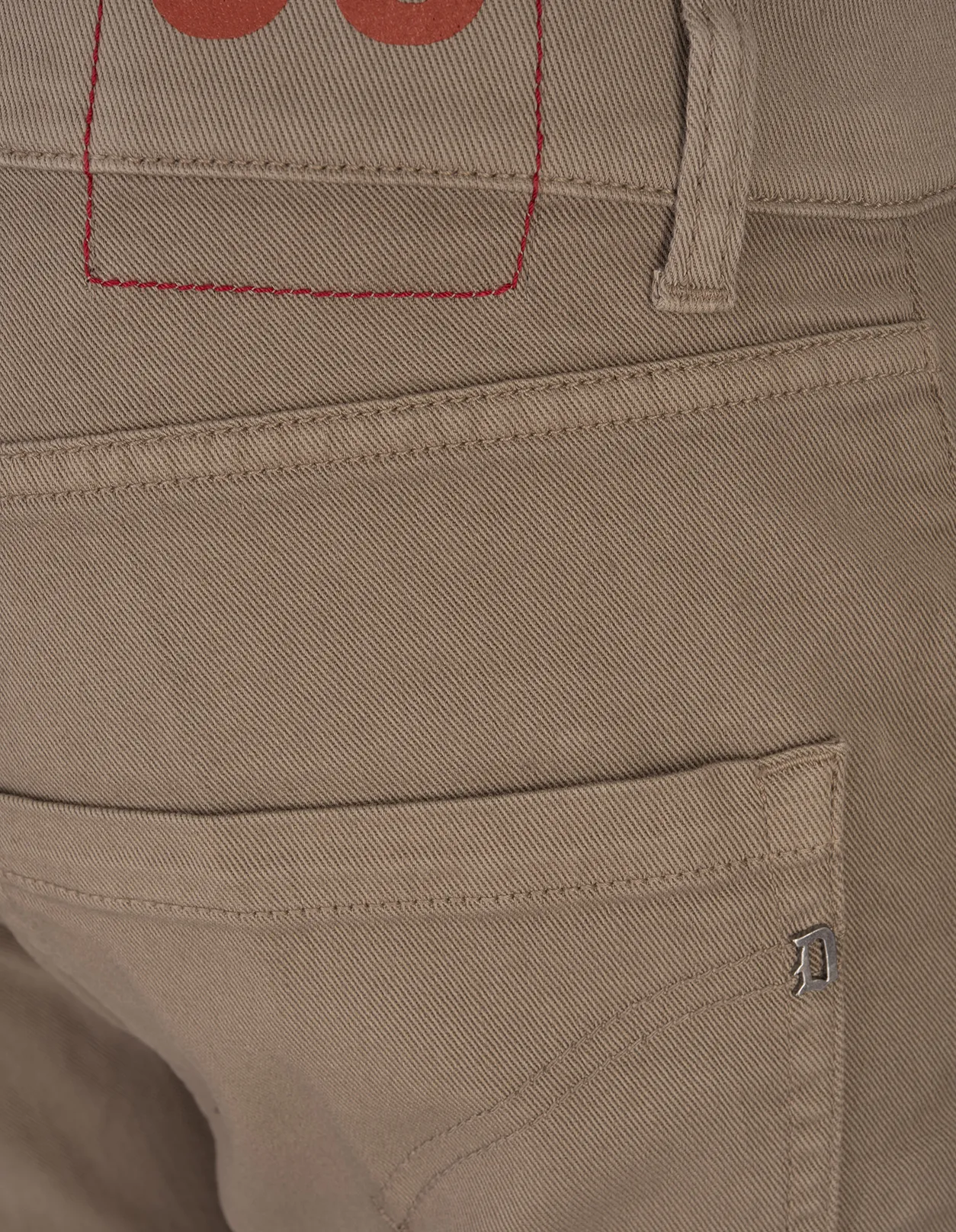 Mius Slim Fit Jeans In Sand Bull Stretch