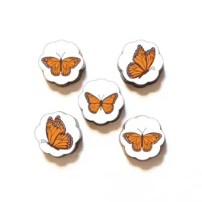 Monarch Butterfly Chocolate Covered Caramels (5 piece box)