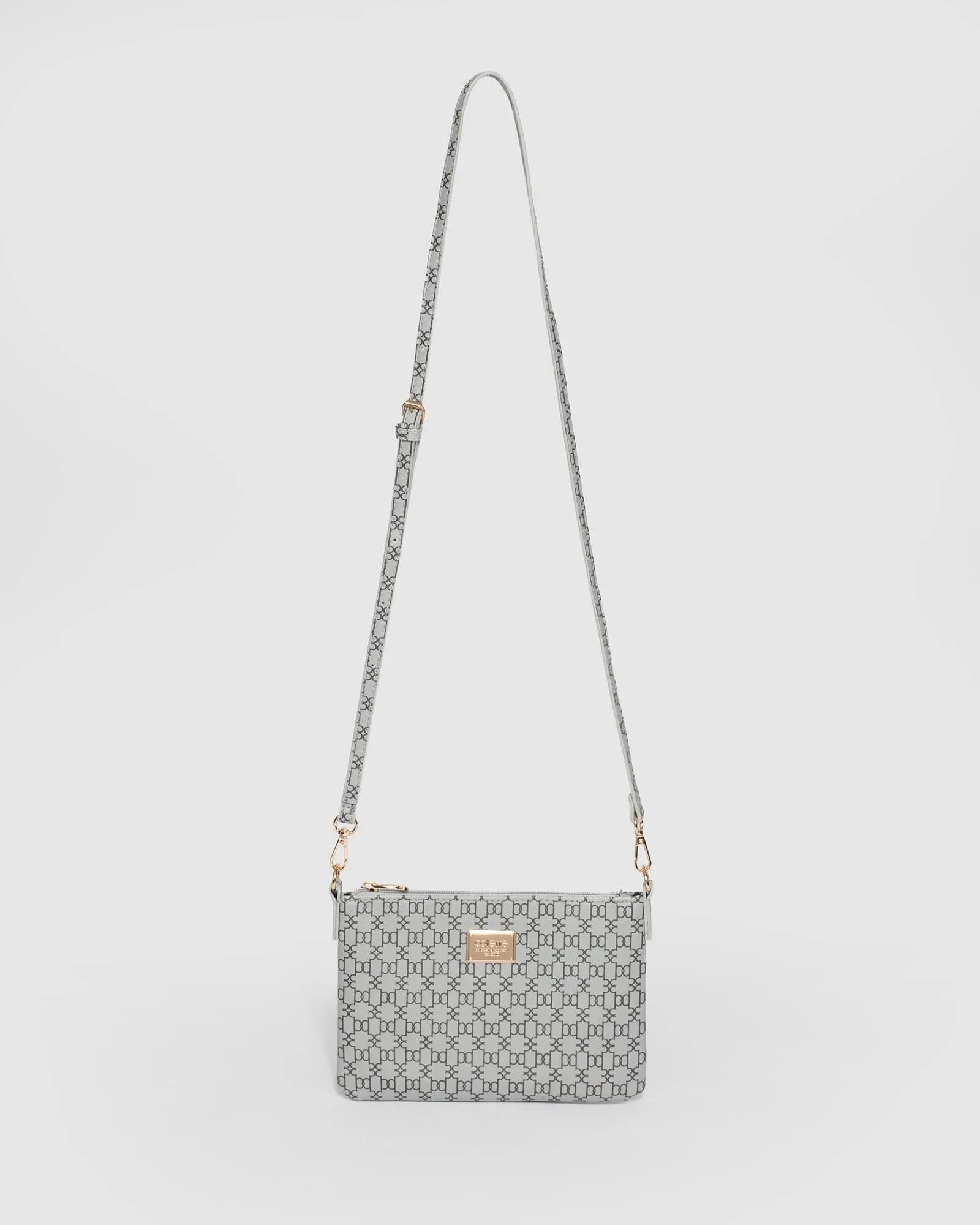 Monogram Strap Crossbody Bag