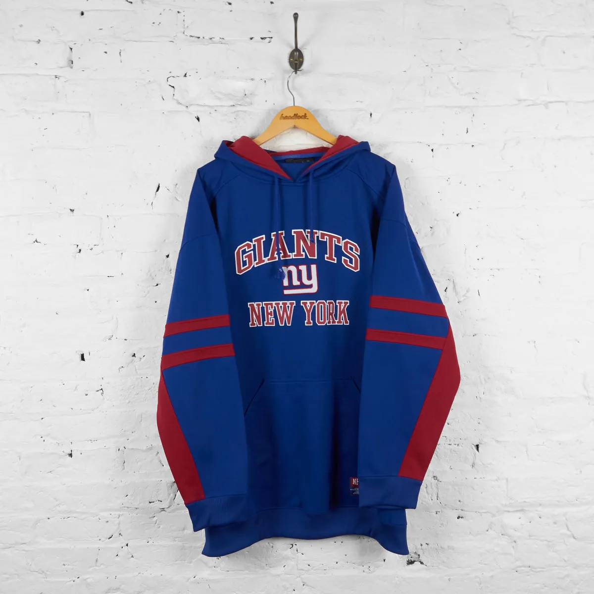 New York Giants American Football NFL Hoodie - Blue - XXXXL