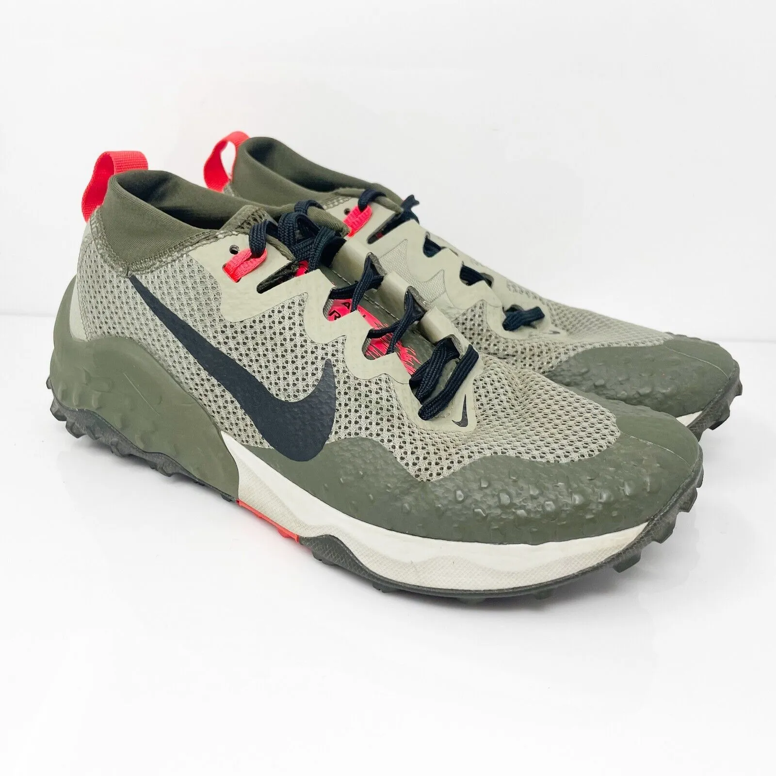 Nike Mens Wildhorse 7 CZ1856-301 Green Running Shoes Sneakers Size 7.5