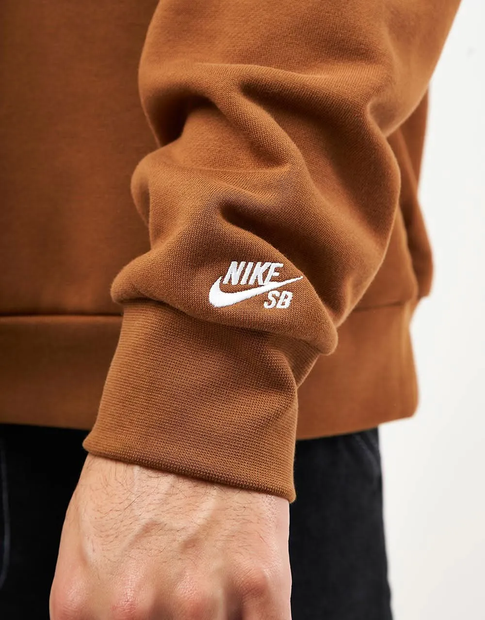 Nike SB Stallion Pullover Hoodie - Light British Tan/White