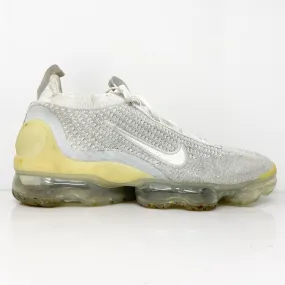 Nike Womens Air Vapormax 2021 Fk DC4112-100 White Running Shoes Sneakers Sz 8.5