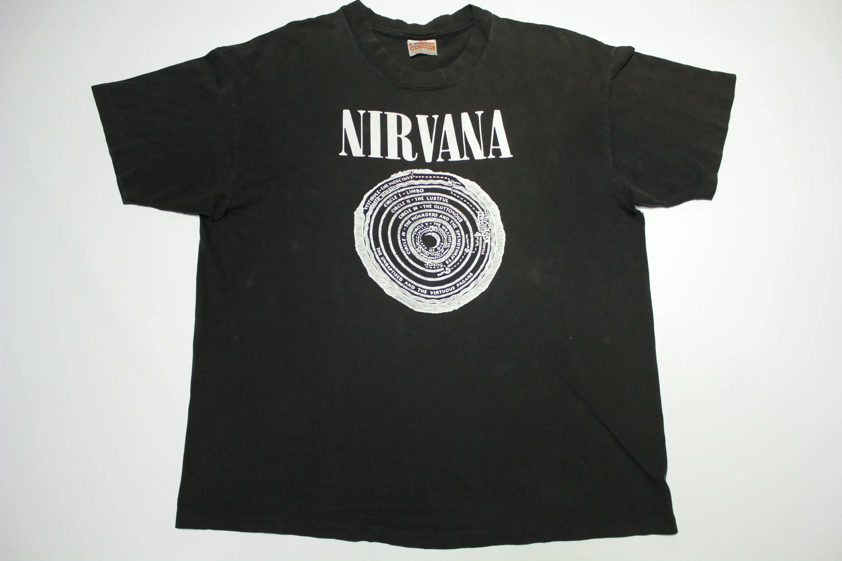 Nirvana Vestibule Vintage Fudge Packin Satan Worshippin 1990 Original 90's T-Shirt