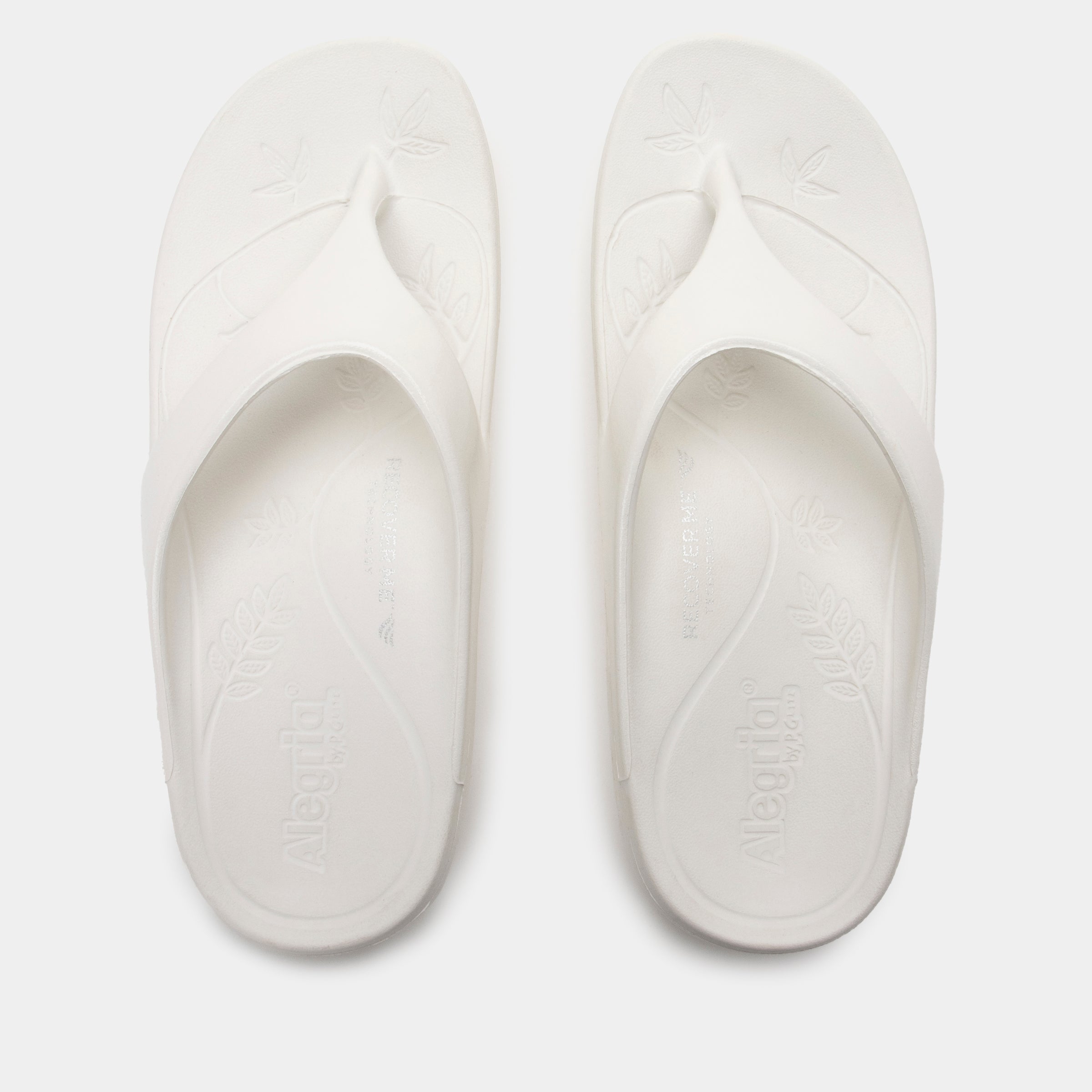 Ode White Gloss Sandal