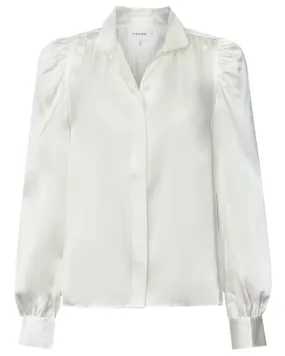 Off White Long Sleeve Gillian Blouse