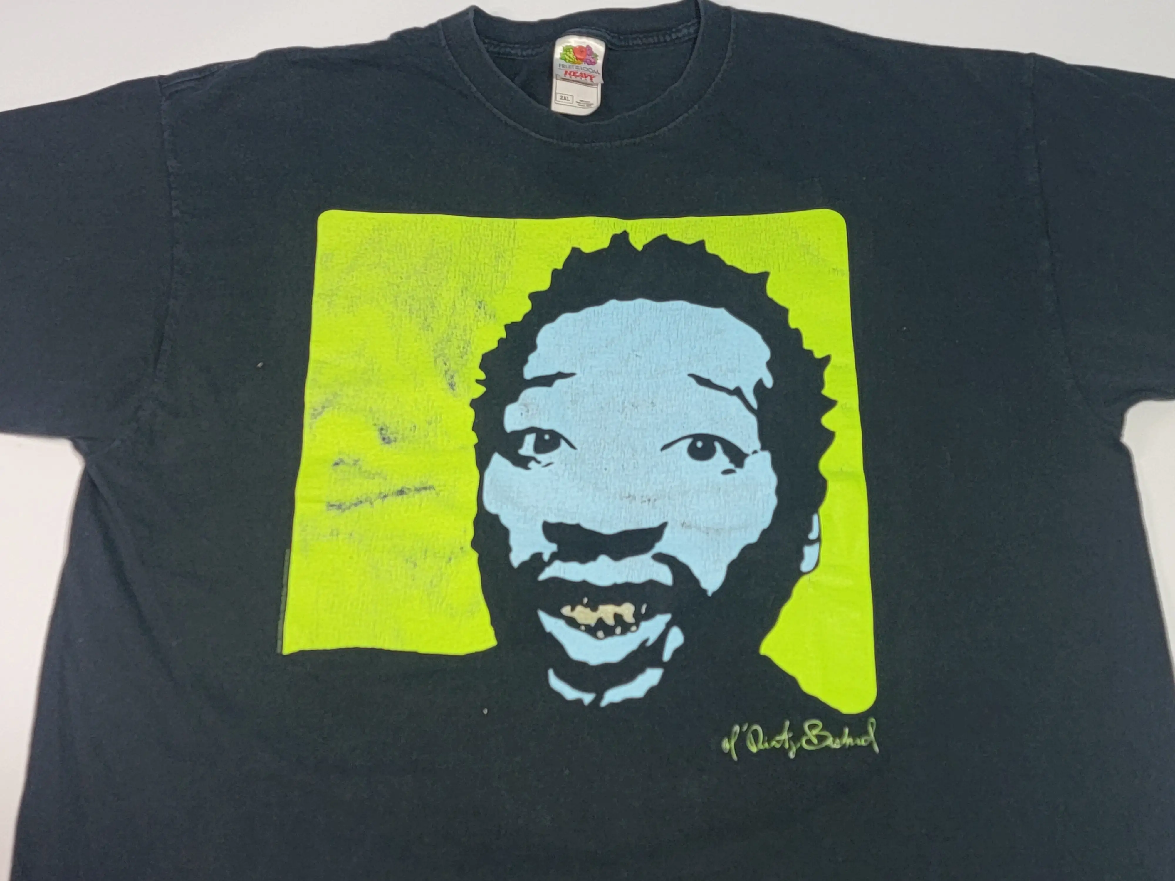 Ol' Dirty Bastard 2008 Wu Tang Clan Russell Jones Estate Big Rap T-Shirt