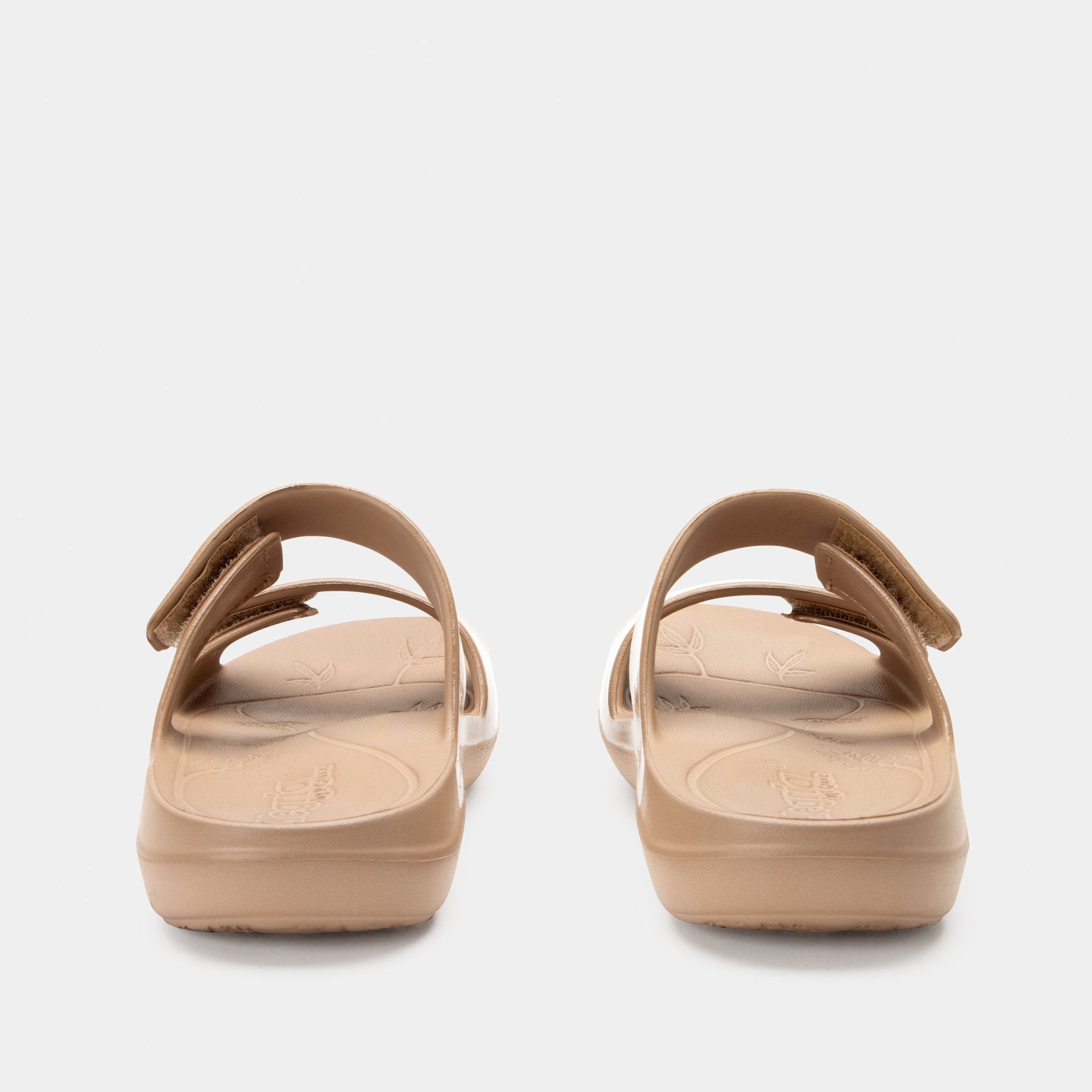 Orbyt Taupe Gloss Sandal