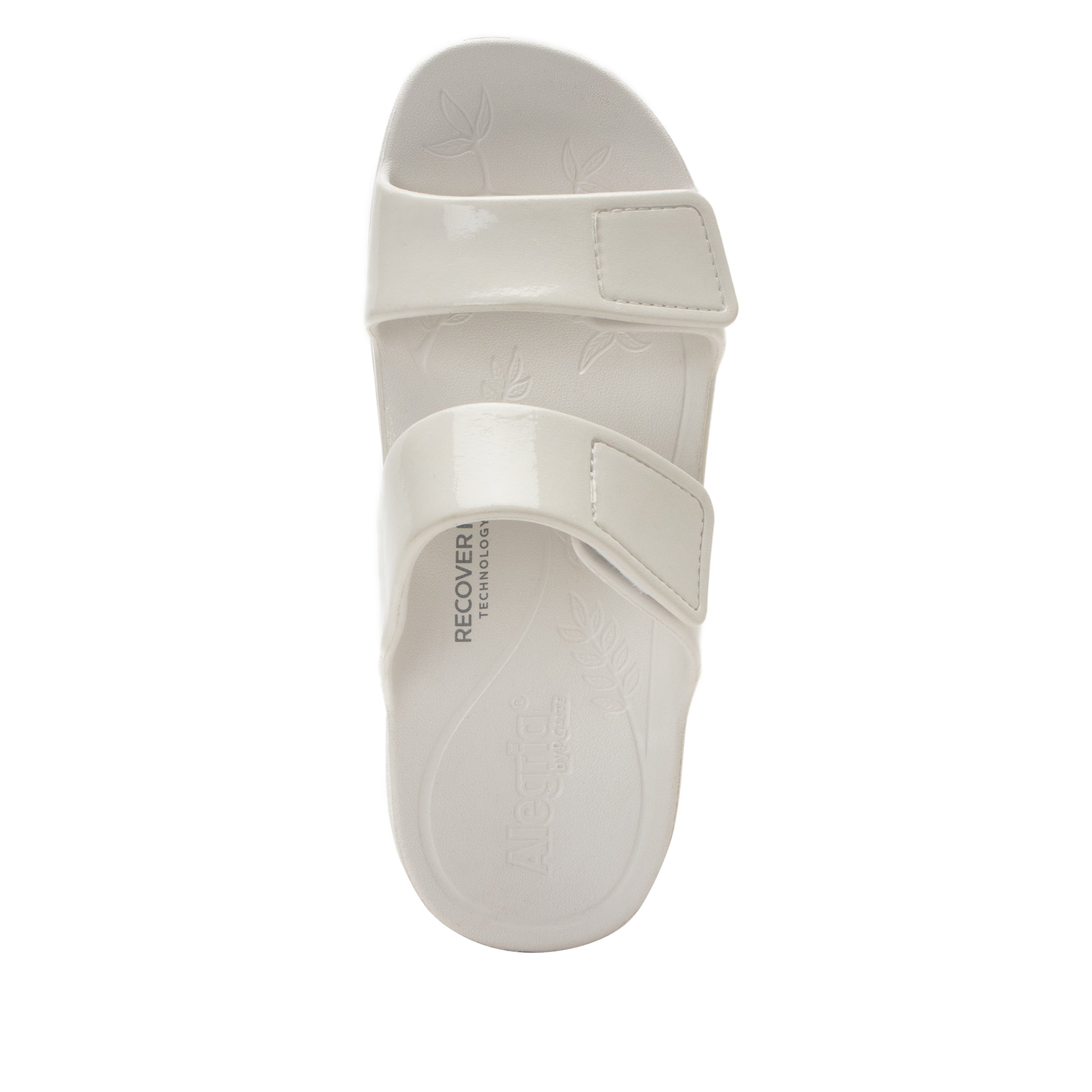 Orbyt White Gloss Sandal