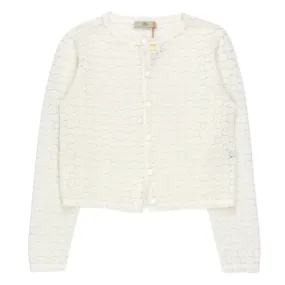 Orla Kiely Cream Lace Cardigan